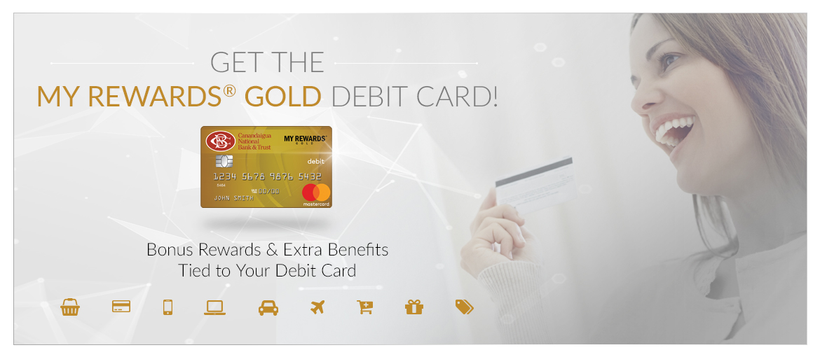 ¡Obtenga la My Rewards Gold Debit Card! ¡Obtenga la My Rewards Gold Debit Card!