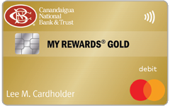 My Rewards&reg; Gold Debit Card