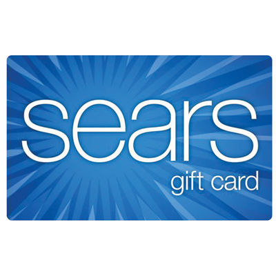 SEARS<sup>&reg;</sup> $25 Gift Card - Find everything you need in electronics, home improvements, tires, clothing and more!